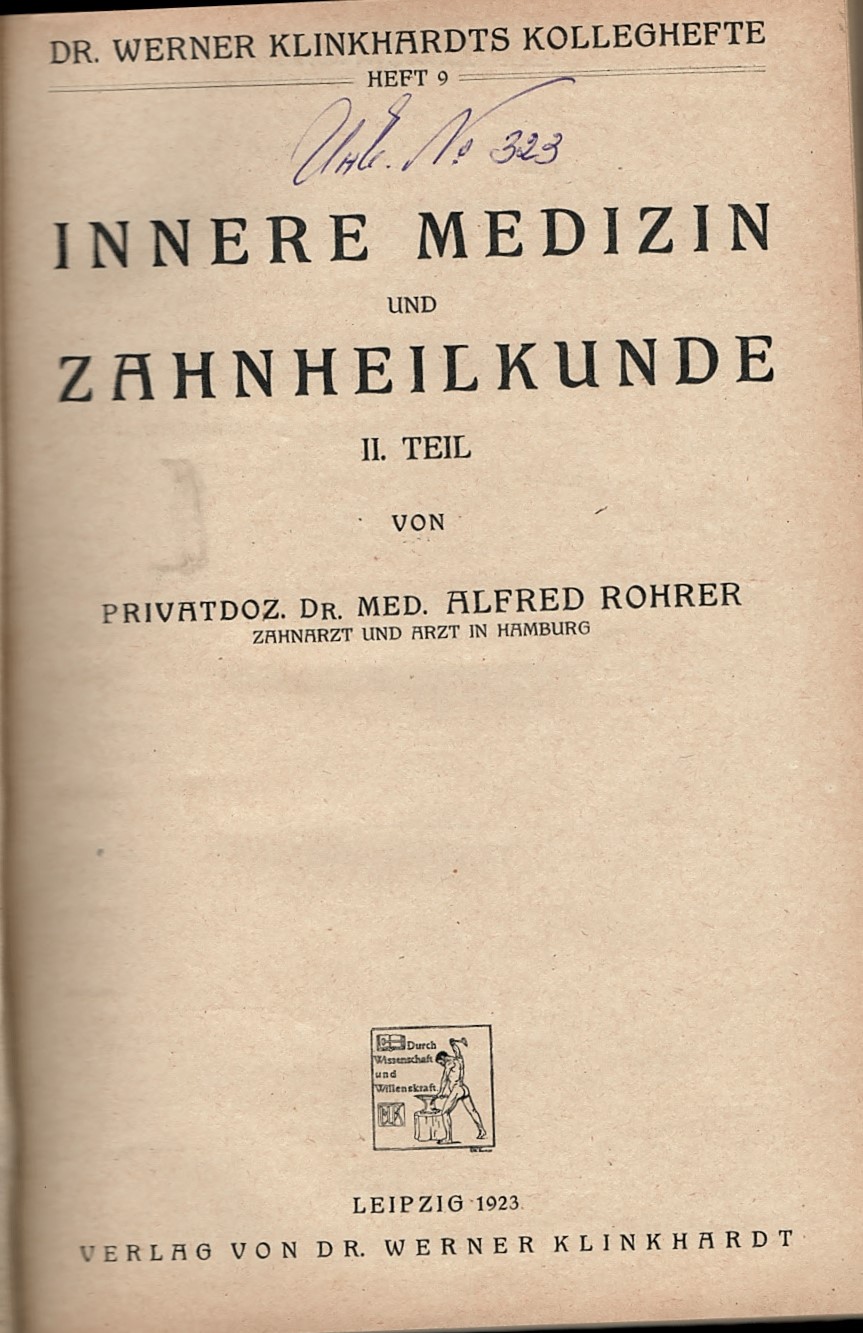  Innere medizin und zahnheilkunde, teil 2