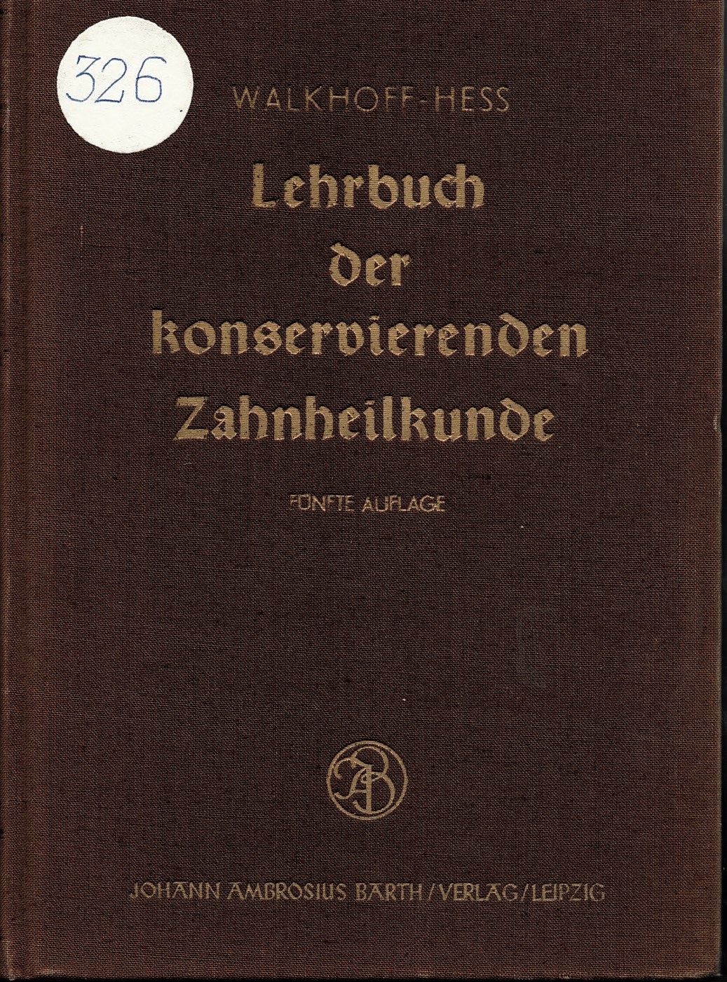  Lehrbuch der konservierenden zahnheilkunde