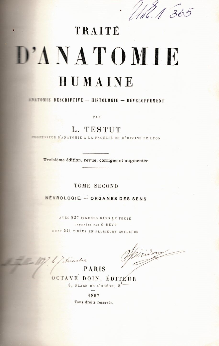   D’anatomie humaine, t. 2