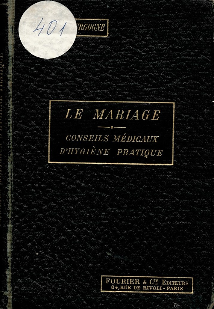  Le mariage conseils medicaux d’hygiene pratique