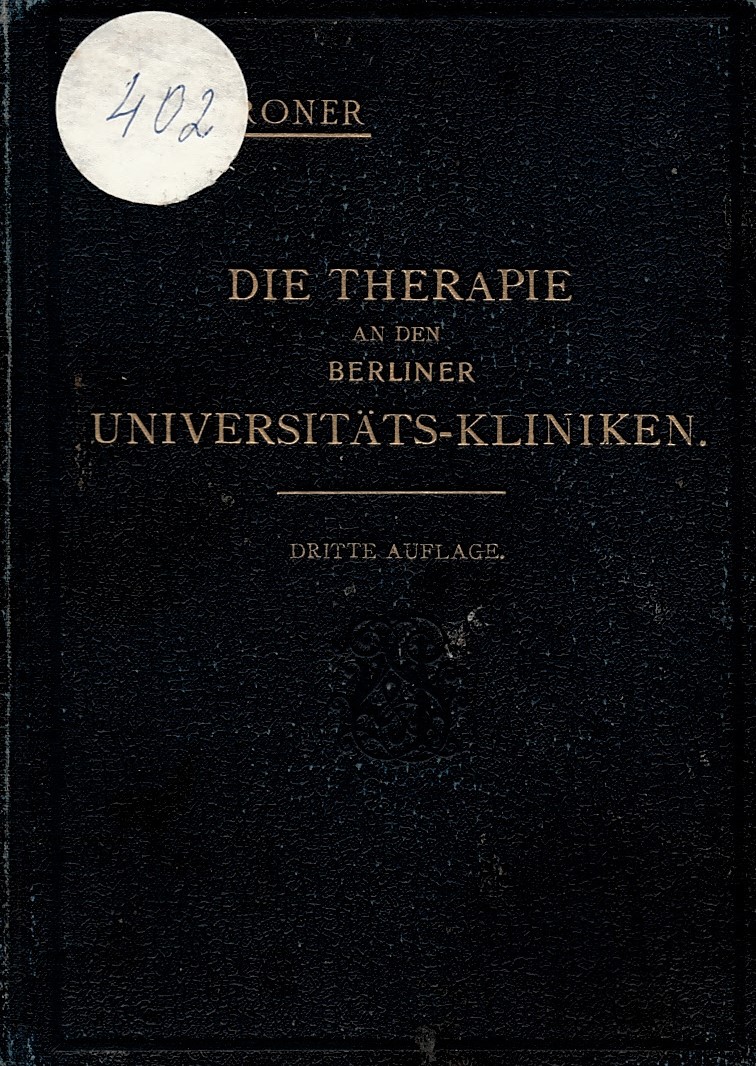  Die therapie an den Berliner universitats kliniken