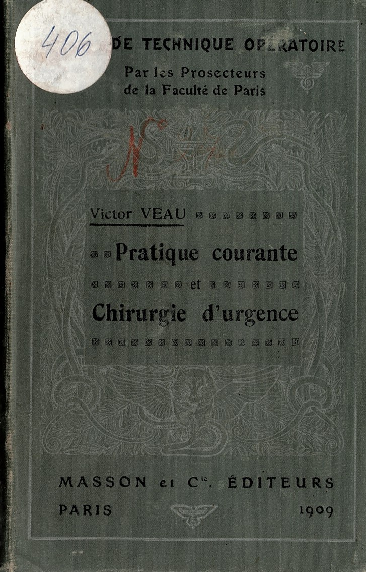   Pratique courante Chirurgie d^urgence