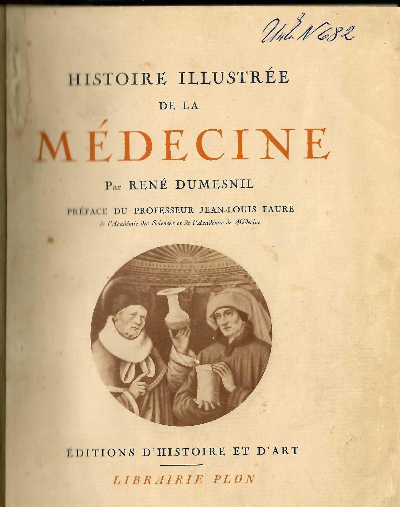   Histoire illustree de la medecine