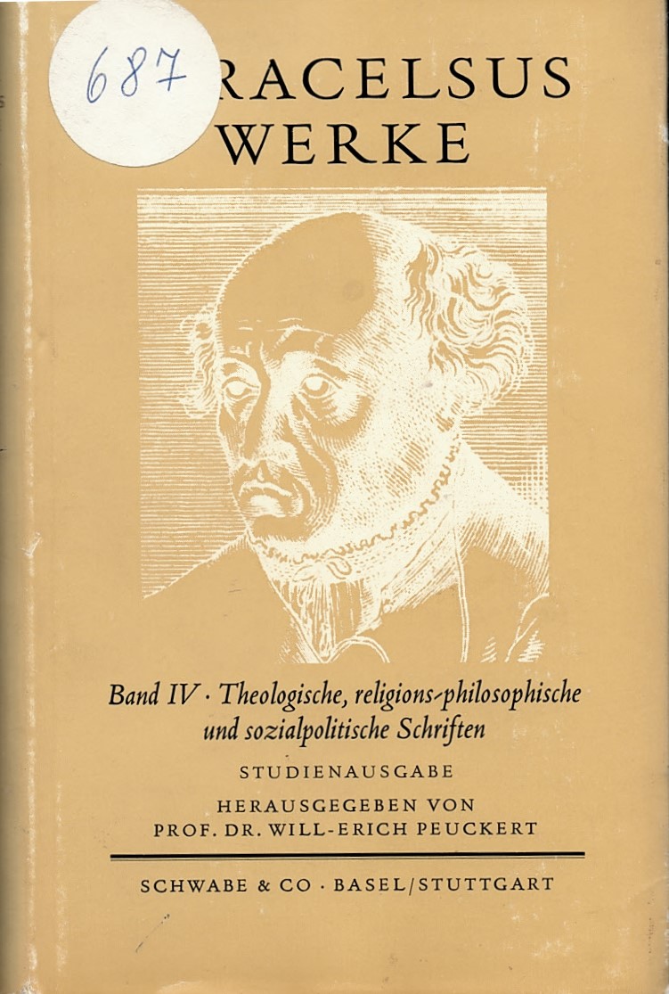  Theophrastus Paracelsus Werke - b. IV