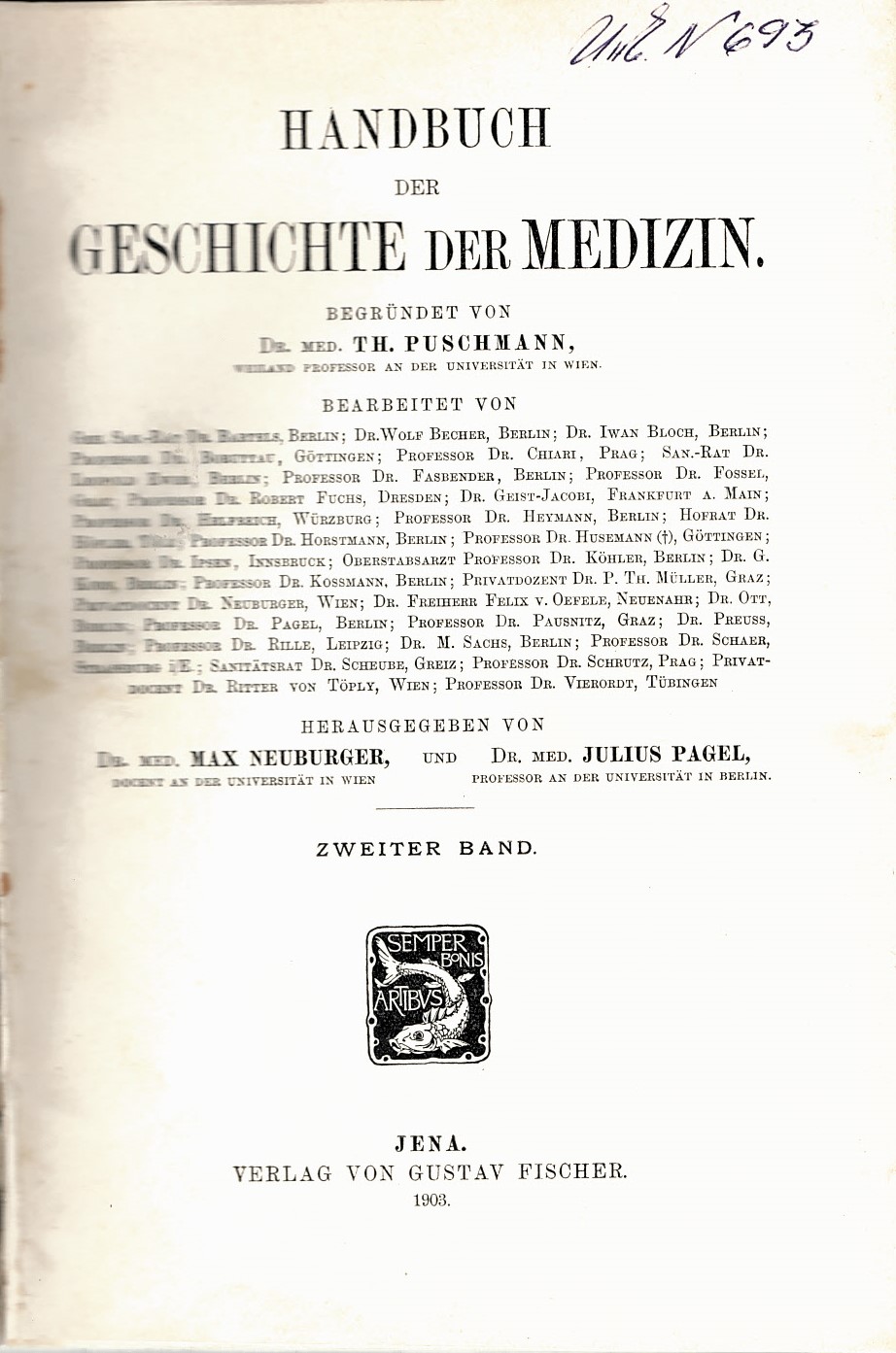  Handbuch der geschichte der medizin, b. II