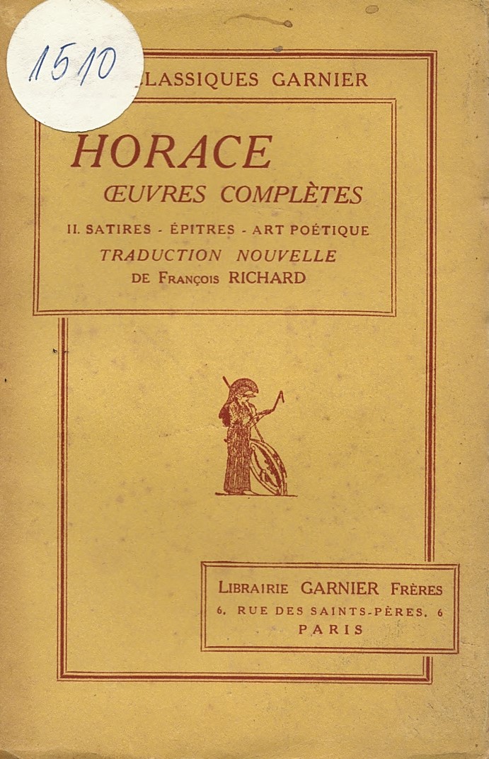  Oeuvres complètes. 2. Satires - épîtres - art poétique 