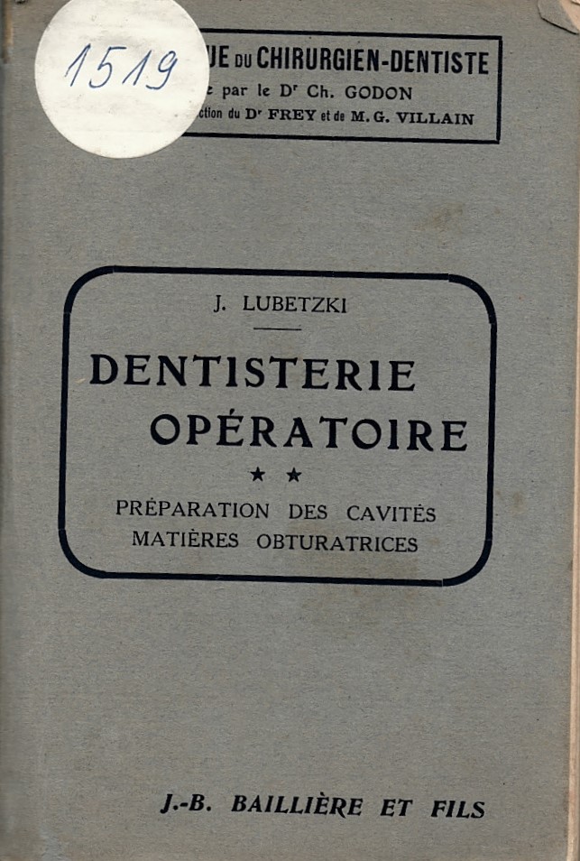  Dentisterie operatoire
