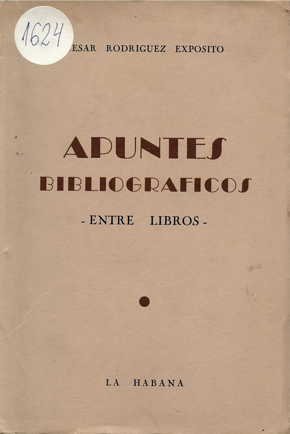  Apuntes bibliograficos - entre libros