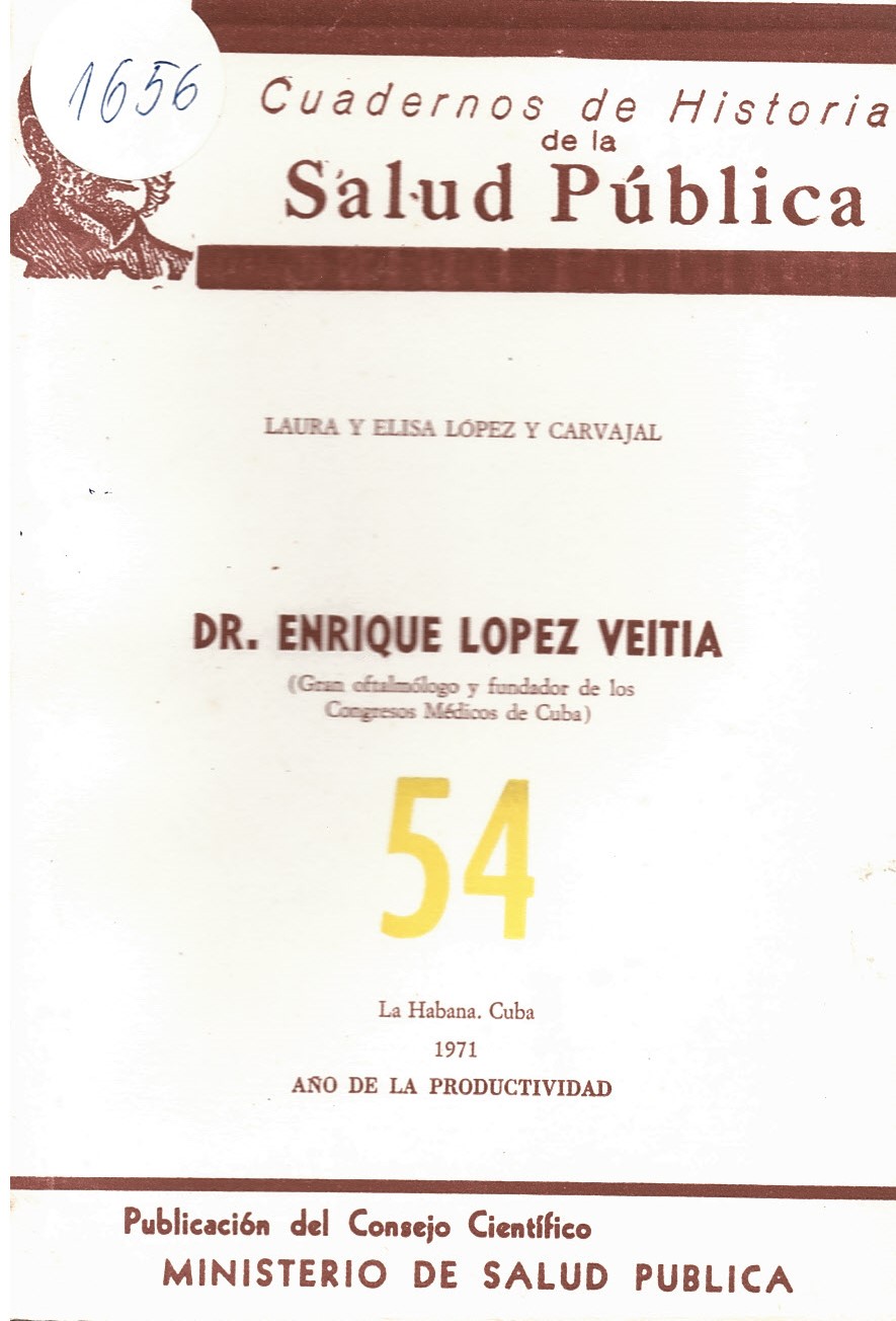  Cuadernos de historia de la Salud Publica № 54