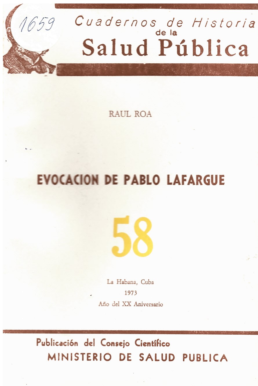  Cuadernos de historia de la Salud Publica № 58