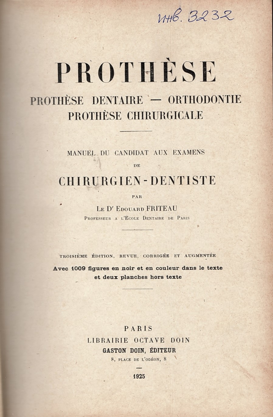  Chirurgien- dentiste, 3