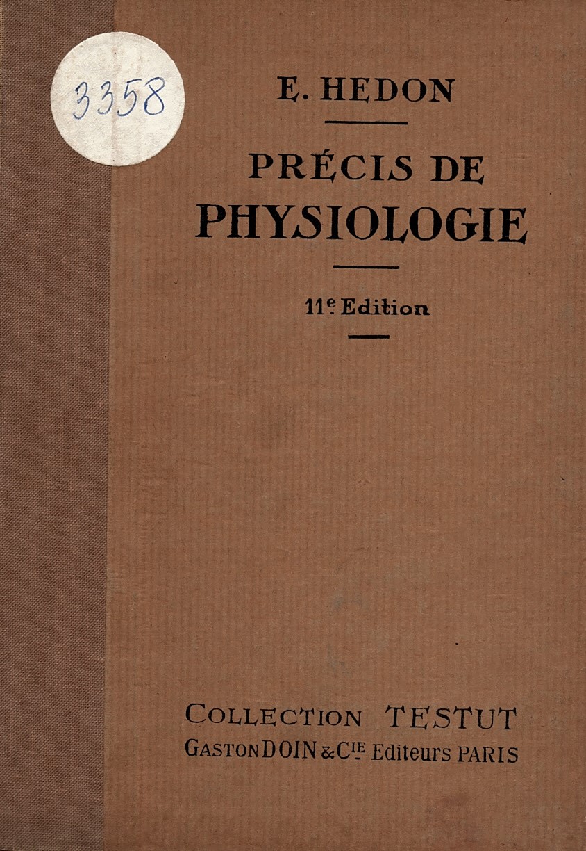  Precis de physiologie