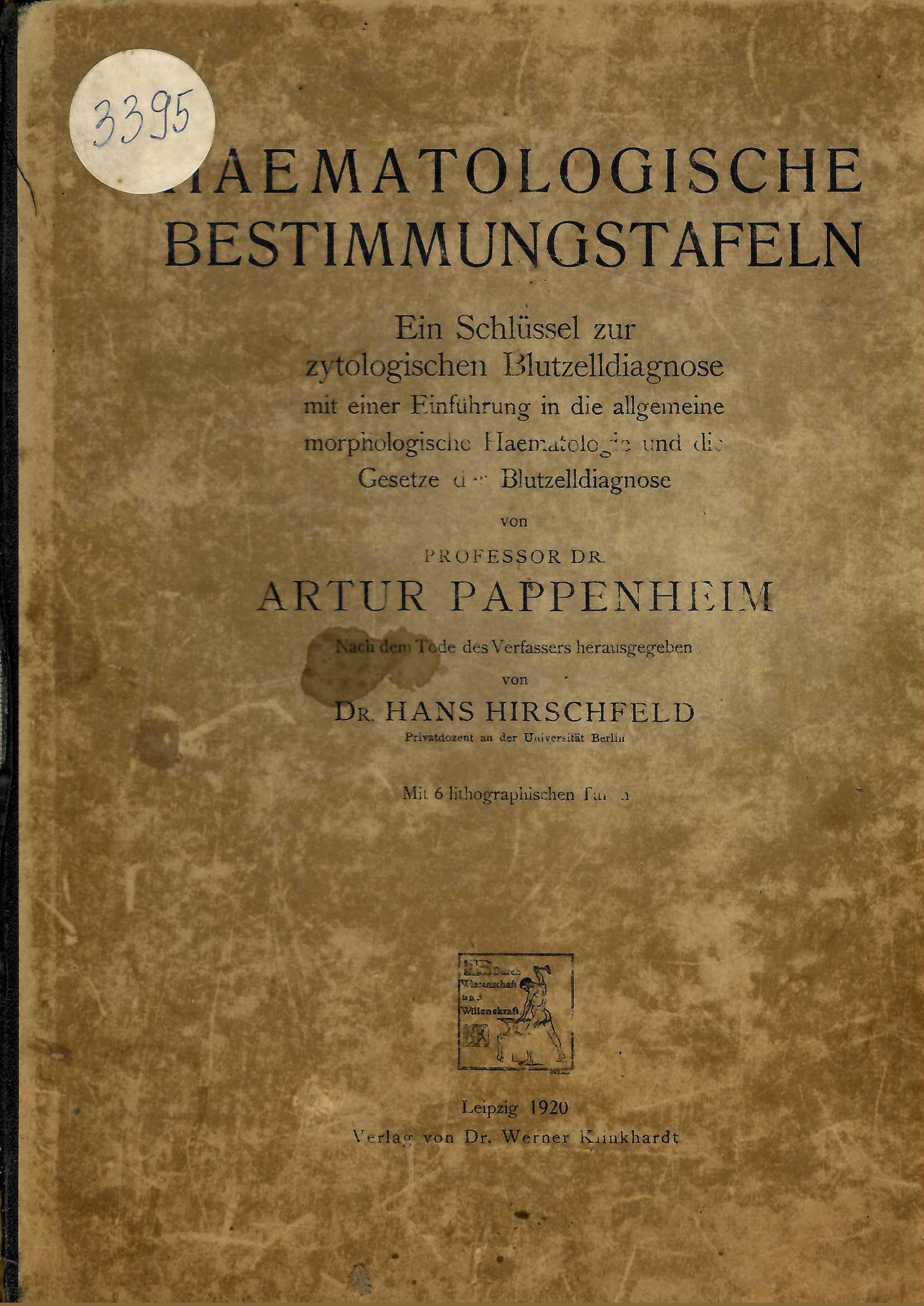  Haemotologische bestimmungstafeln