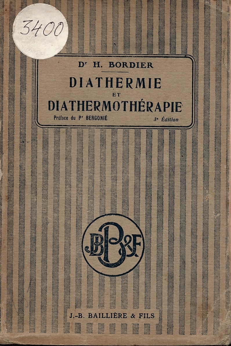  Diathermie et diathermotherapie