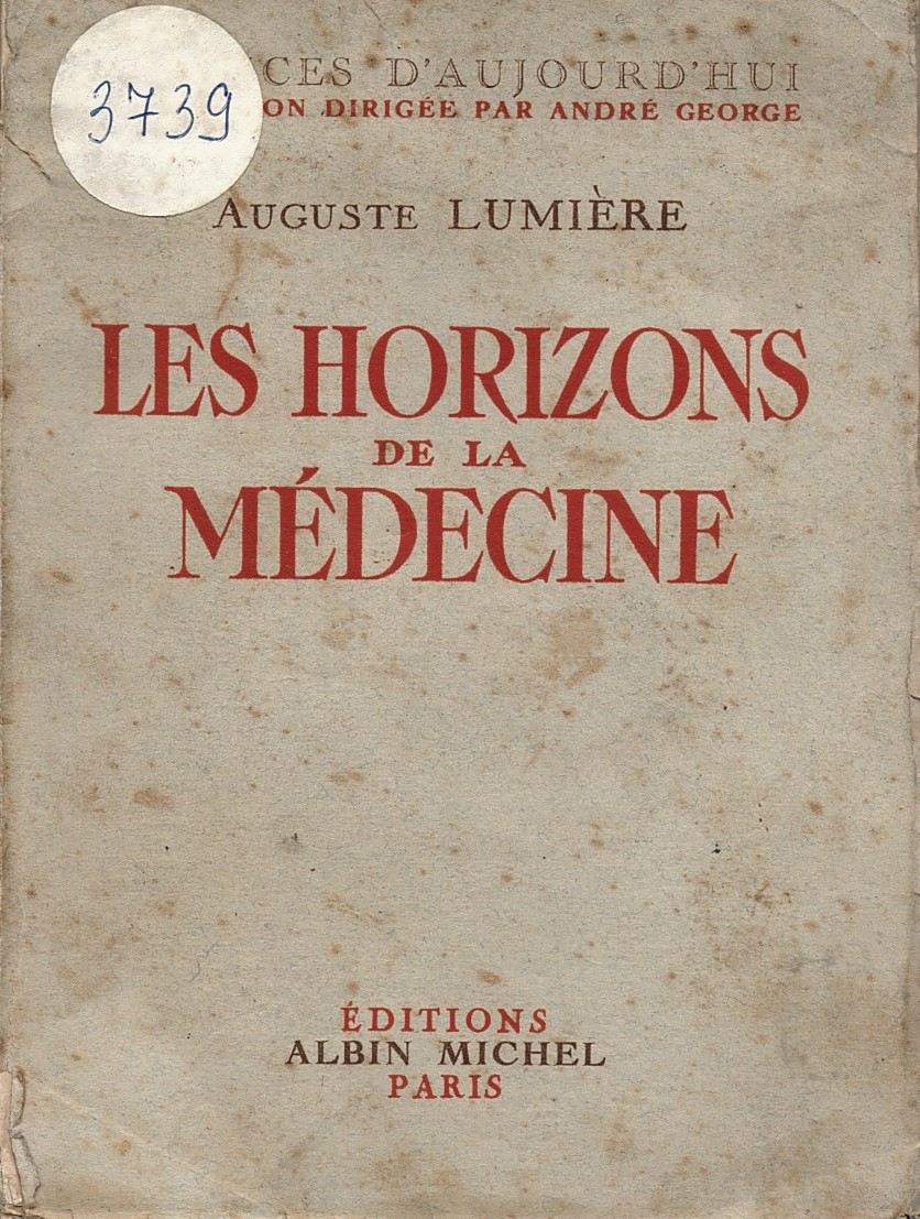  Les horisons de la medecine