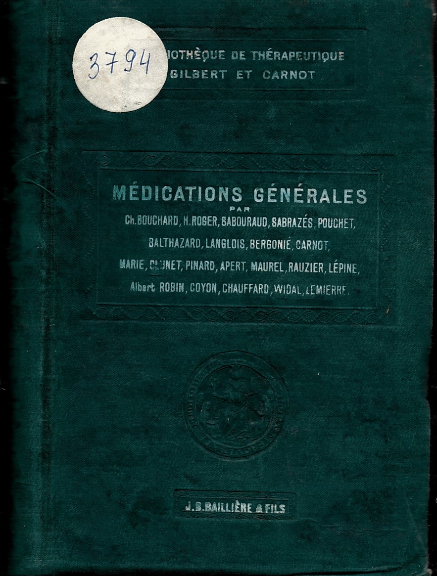  Medications generales