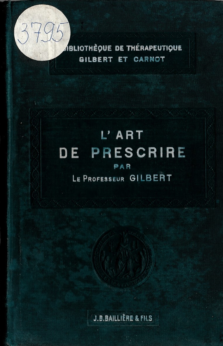  L'art de prescripe