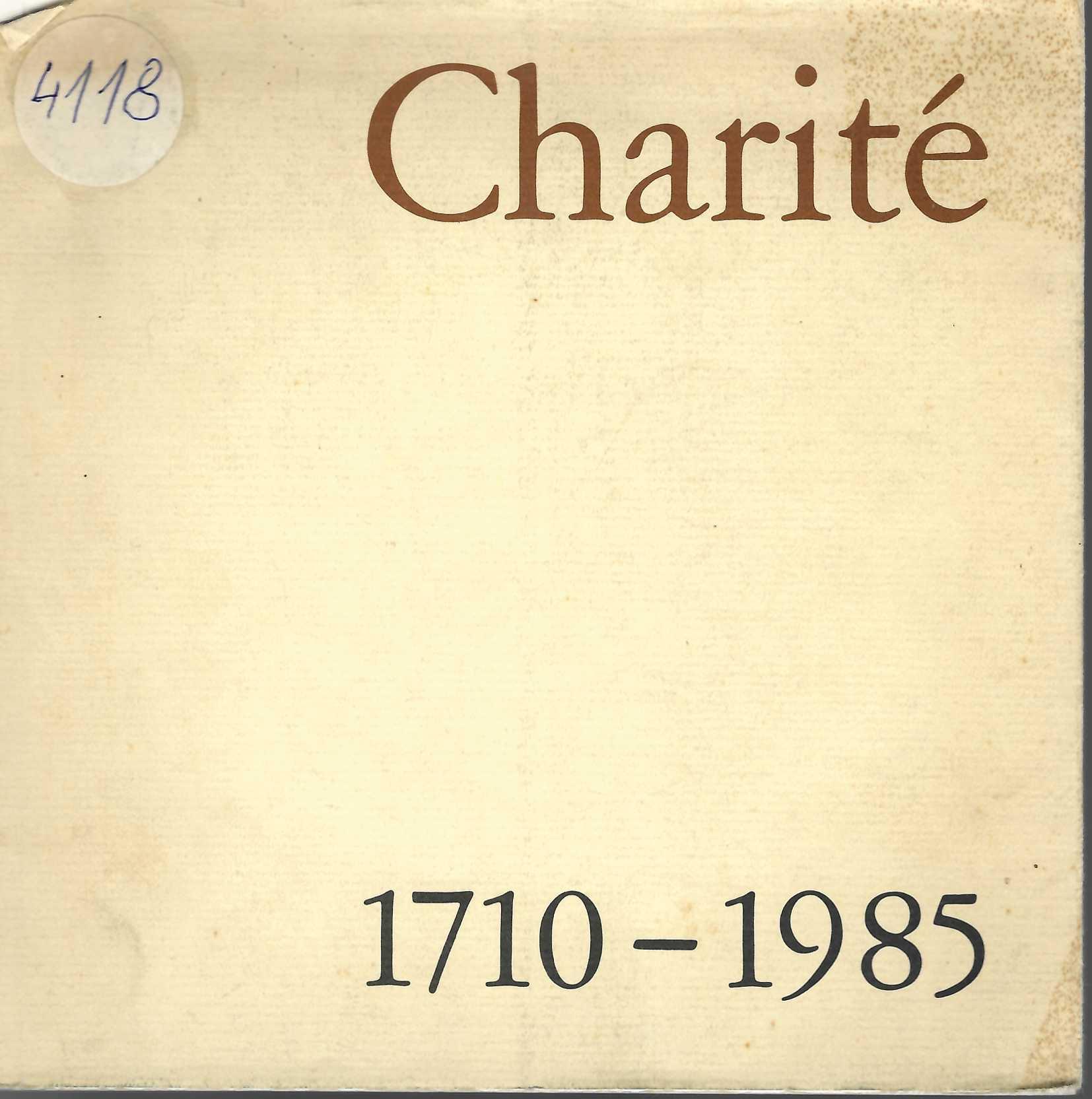  Charite 1710 – 1985    инв. № 4118
