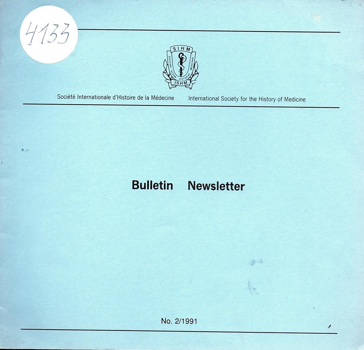  Buletin News Letter, № 2 / 1991