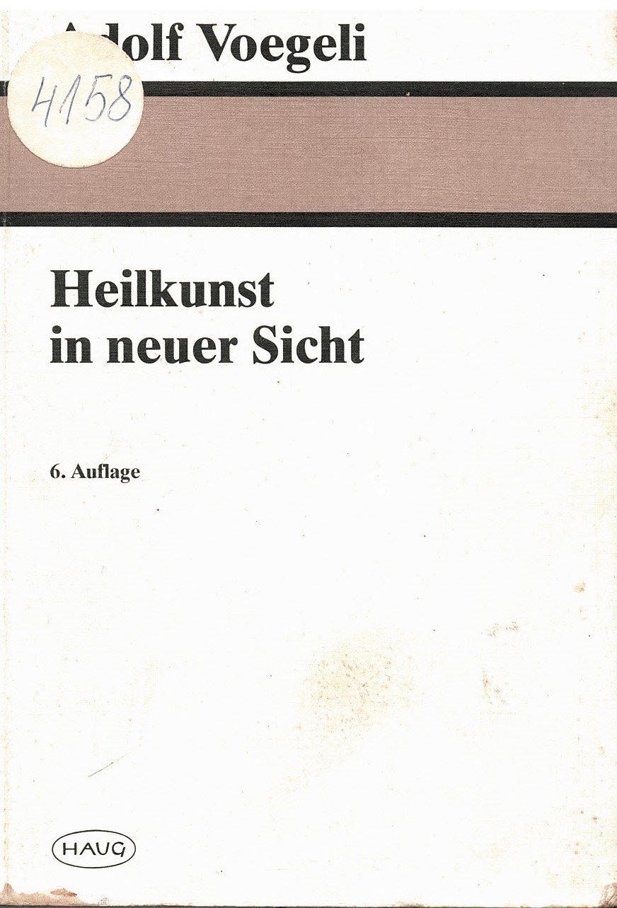  Heilkunst in neuer Sicht   инв. № 4158