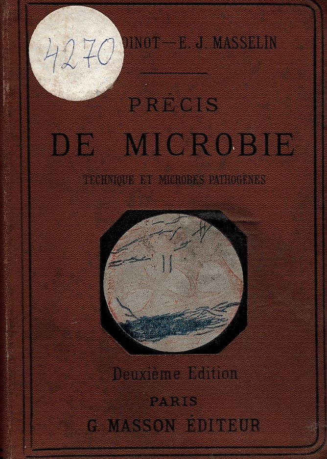  PRECIS DE MICROBIE, TECHNIQUE ET MICROBES PATHOGENES