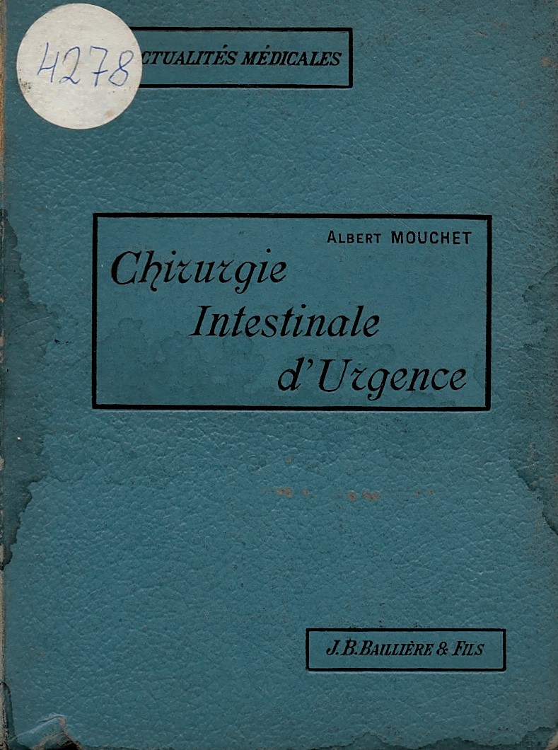  Chirurgie intestinale d'urgence