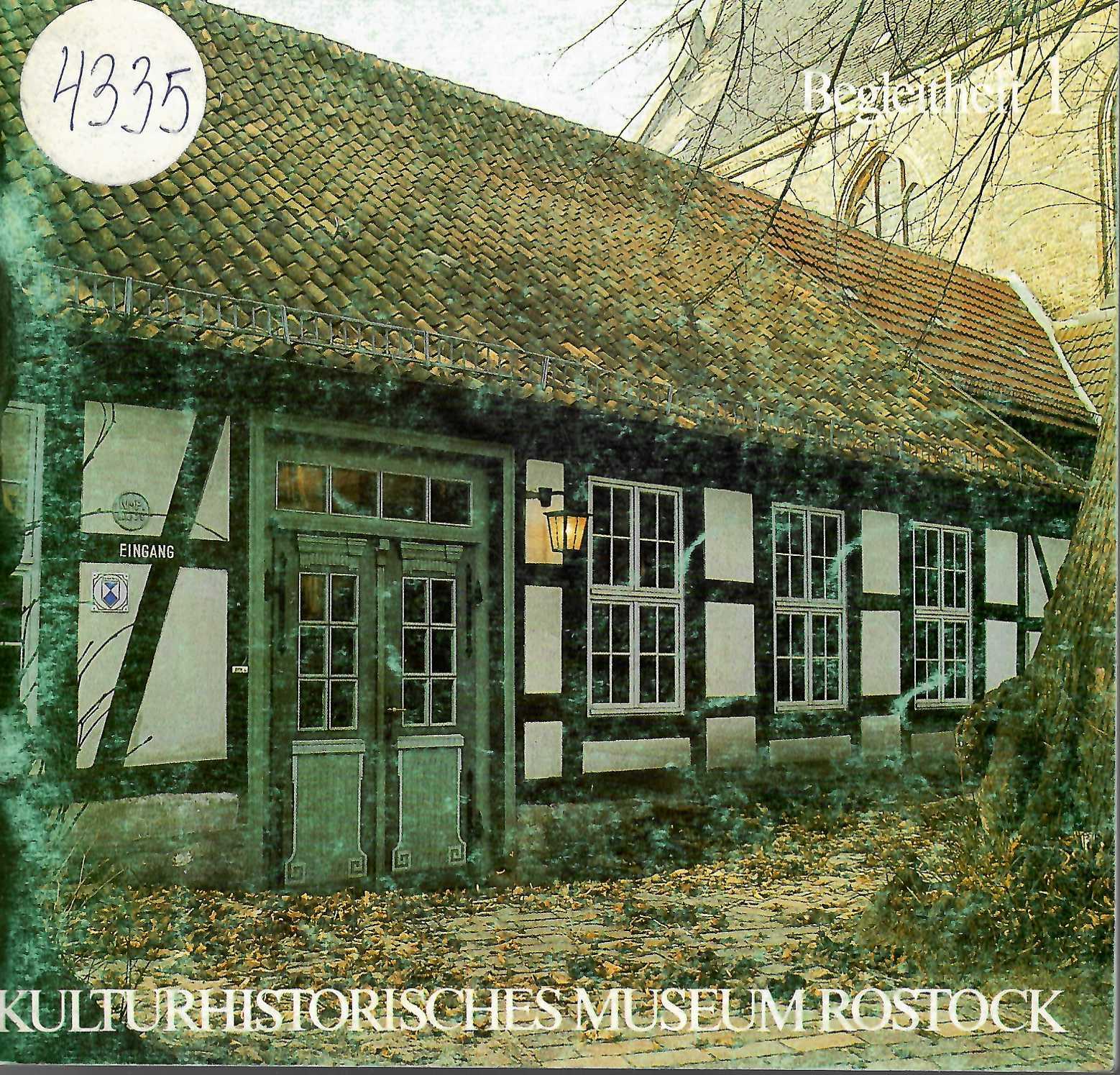 Kulturhistorisches museum Rostok – I 