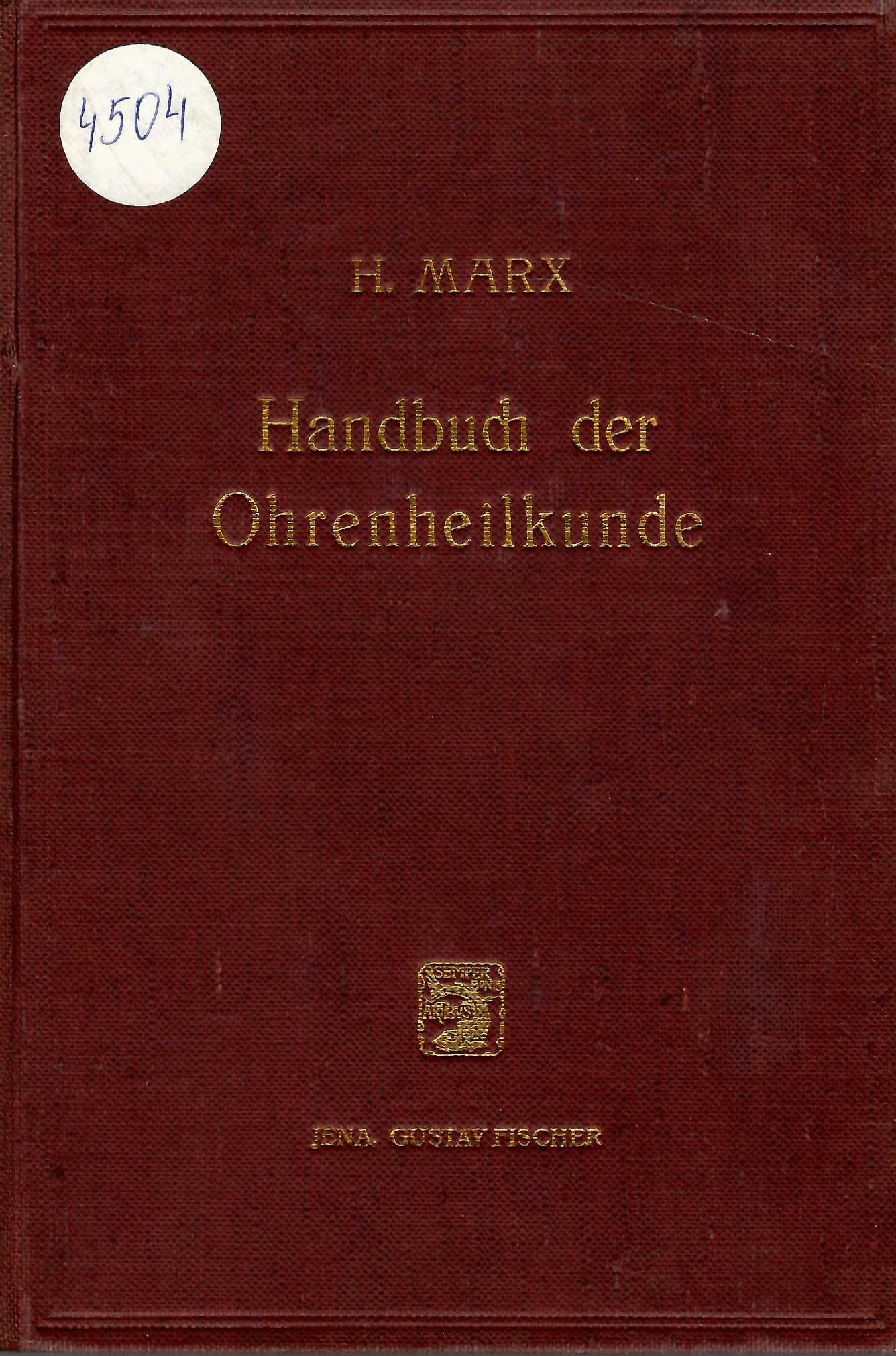  Handbuch ohrenheilkunde