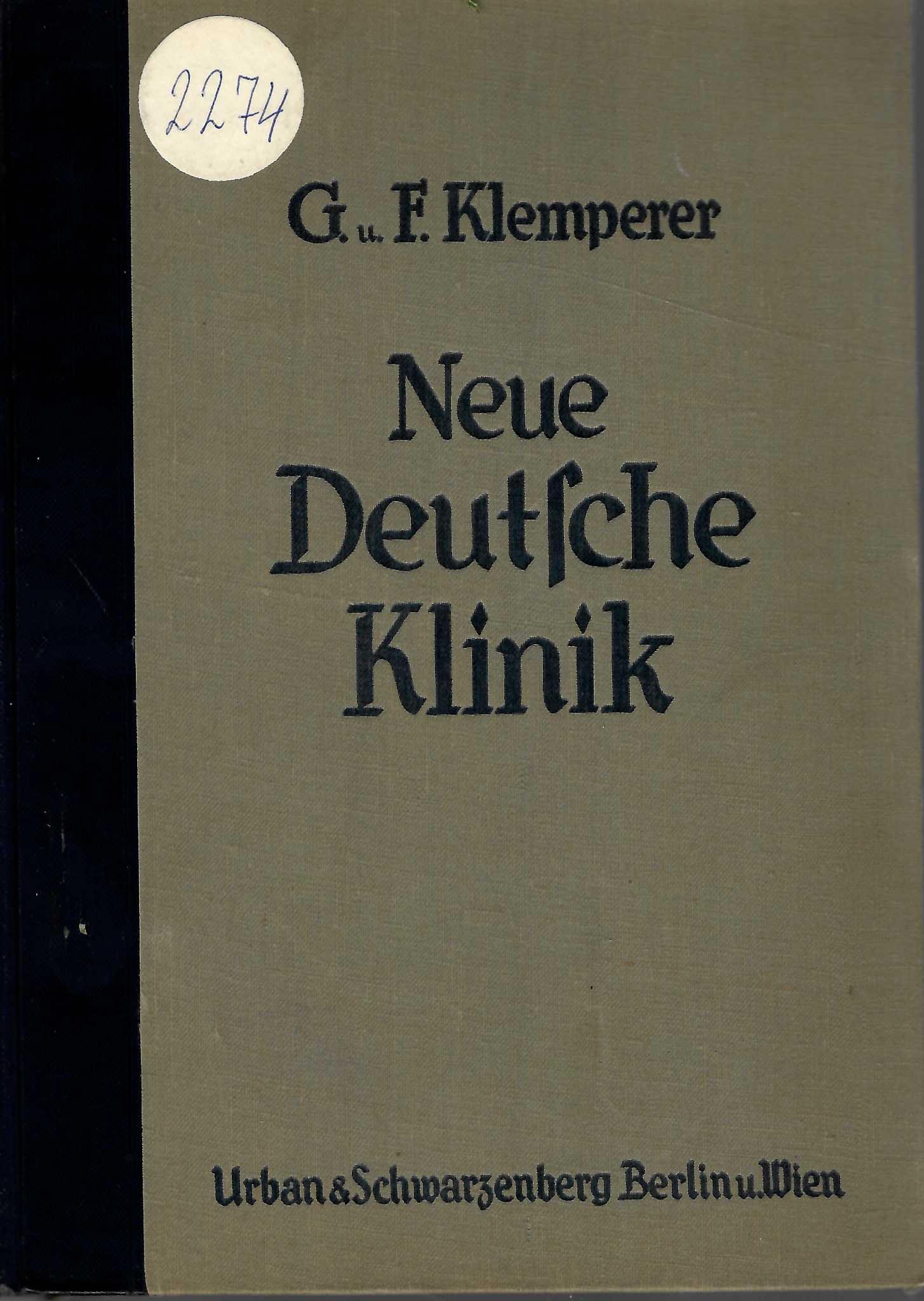  Neue Deutsche klinik