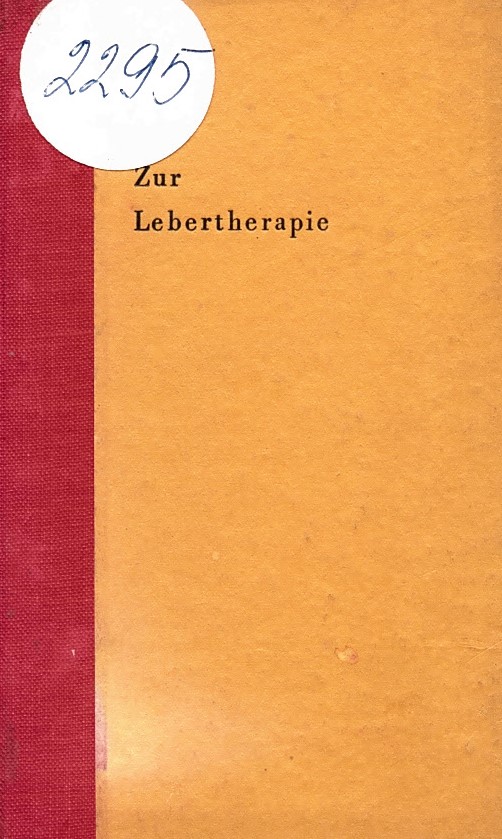  Zur Lebertherapie