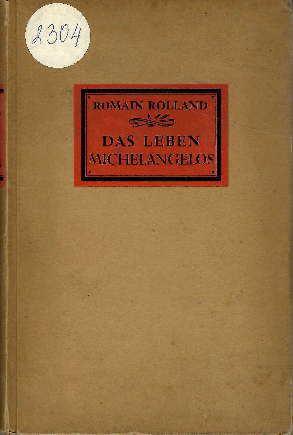   Das Leben Michelangelos