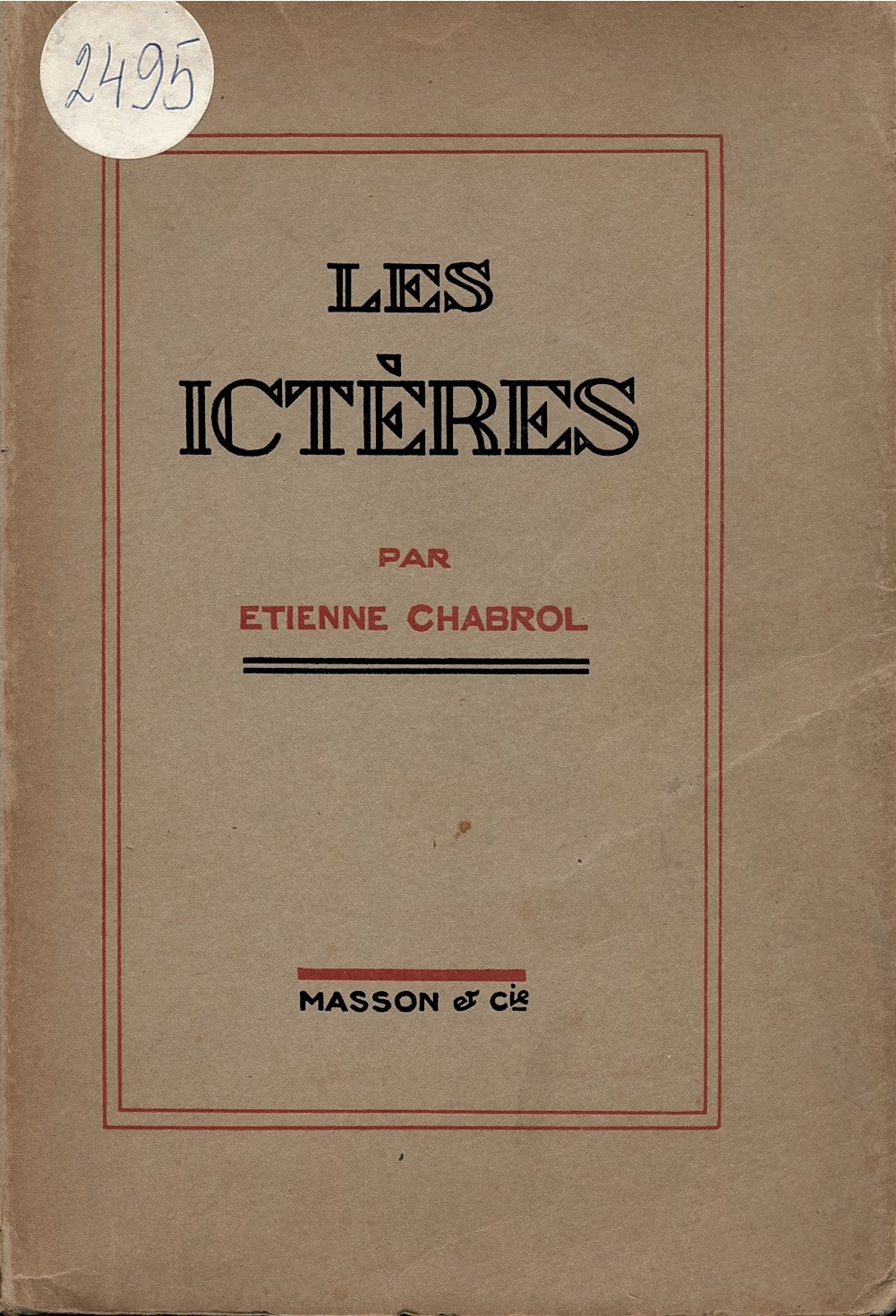 Les icteres
