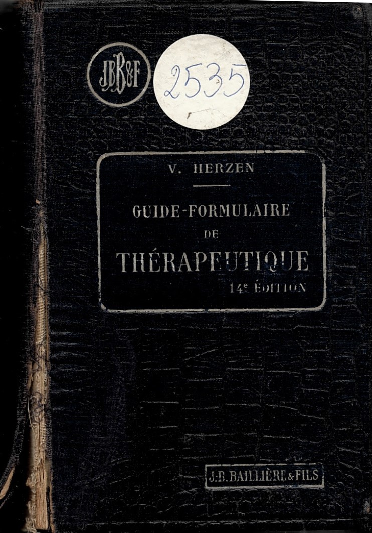  Guide-formulaire de therapeutique