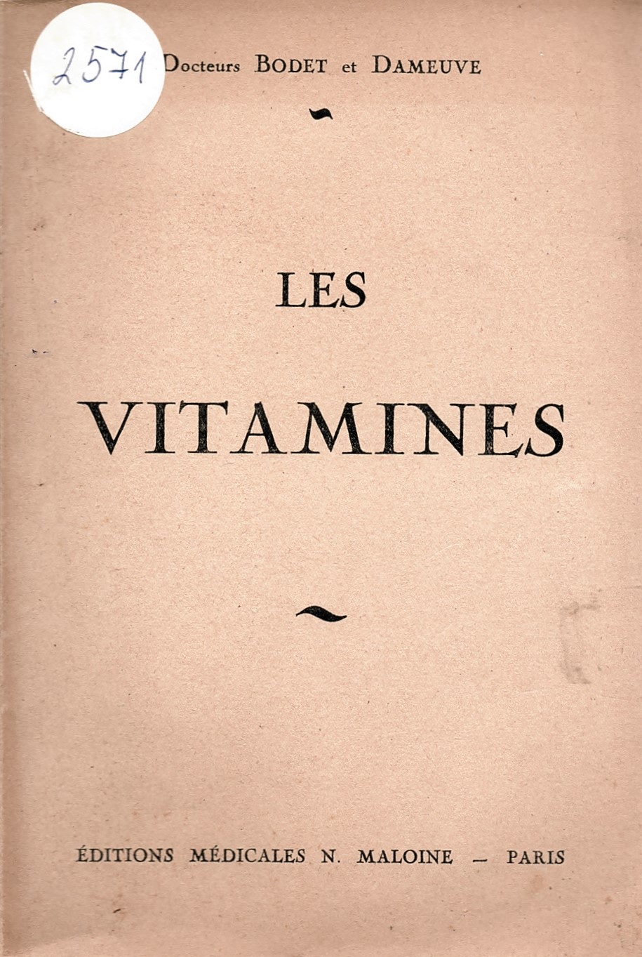  Les vitamines