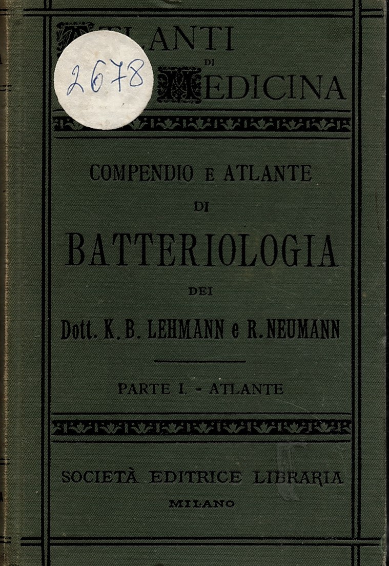  Compendio e Atlante di Batteriologia, parte 1 - Atlante