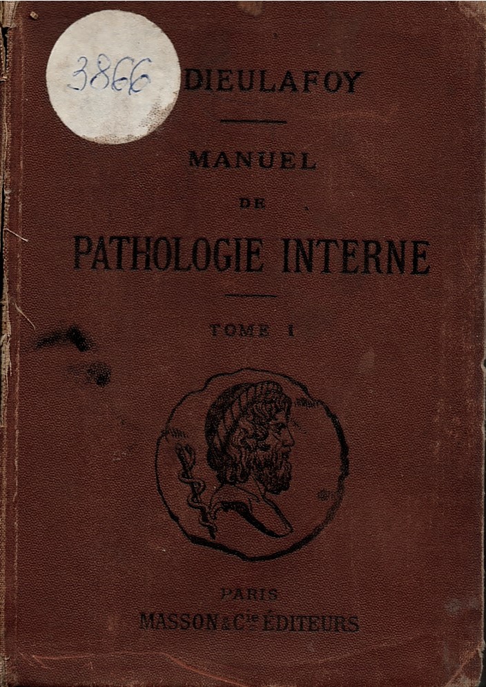  Manuel de pathologie interne, t. I
