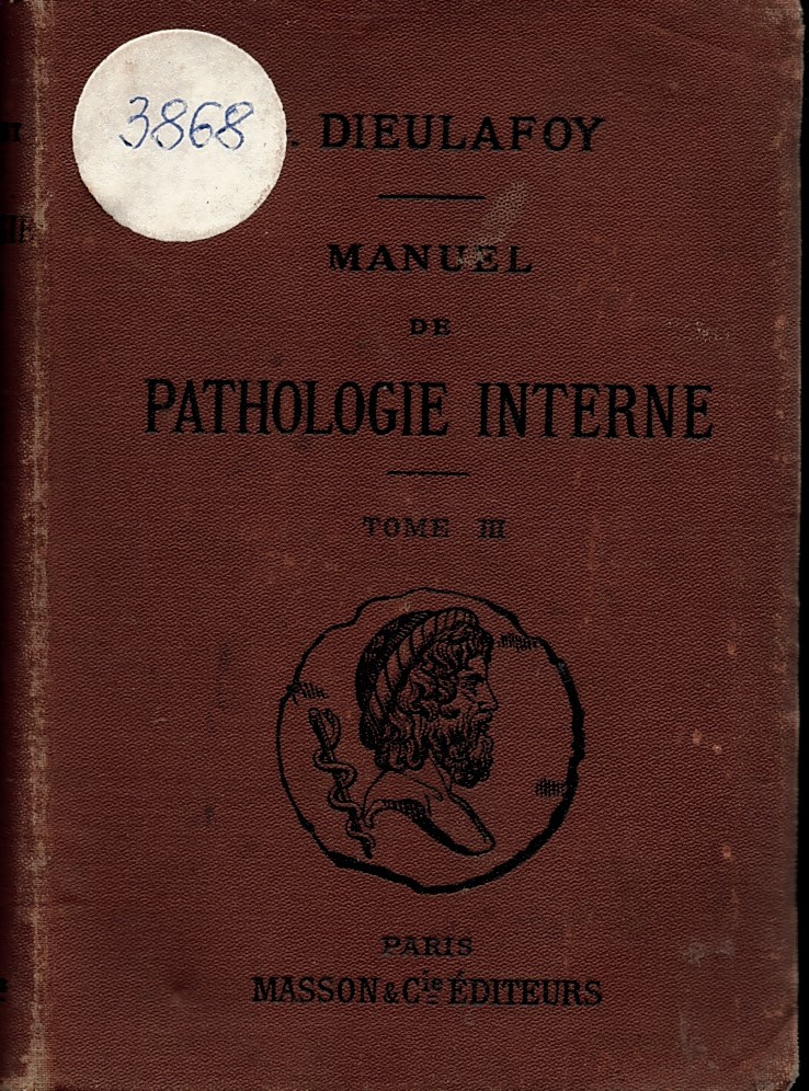  Manuel de pathologie interne, t. III