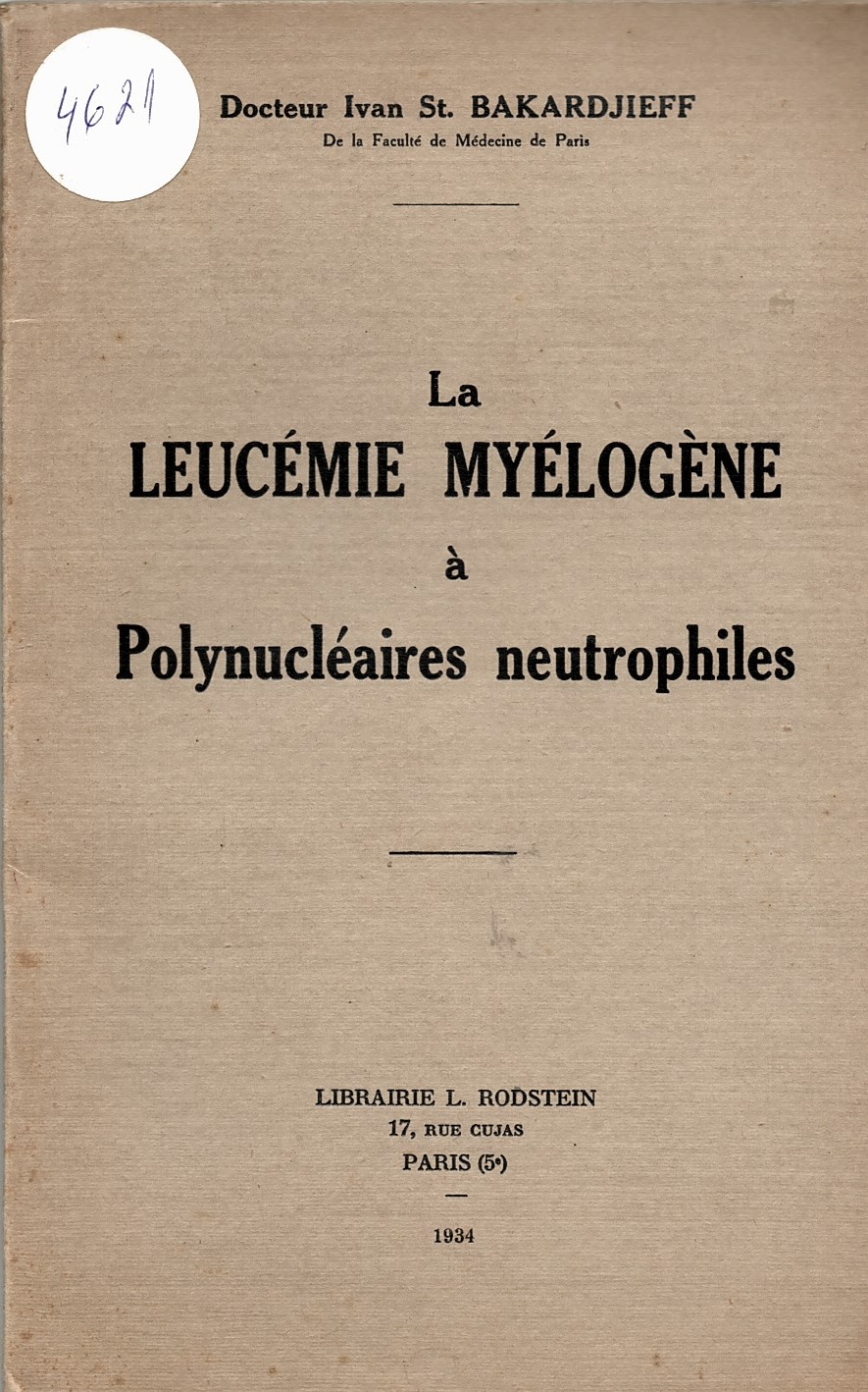  La leucemie myelogene a Polynuc leaires neutrophiles