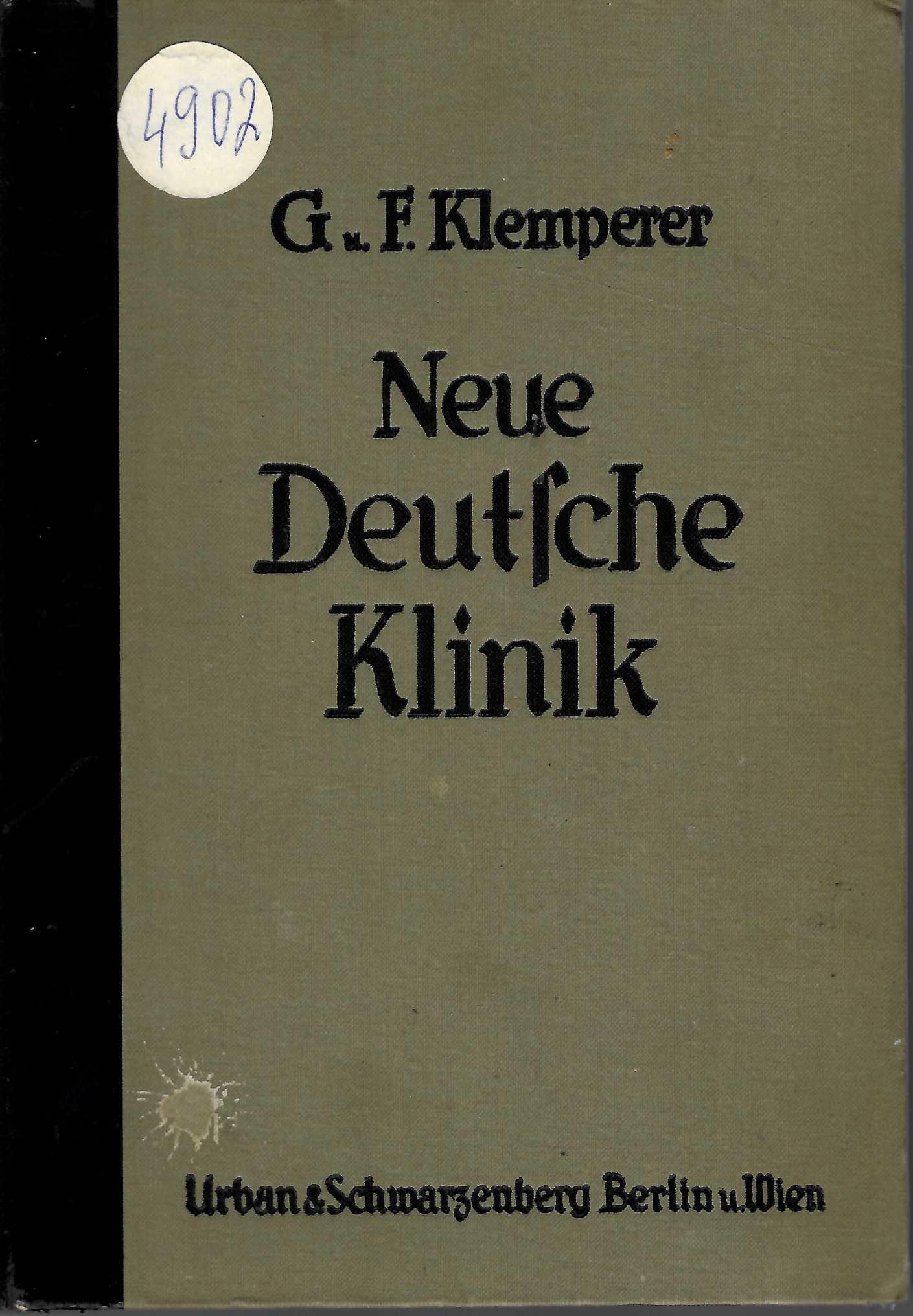  Neue Deutsche Klinik. b. 9