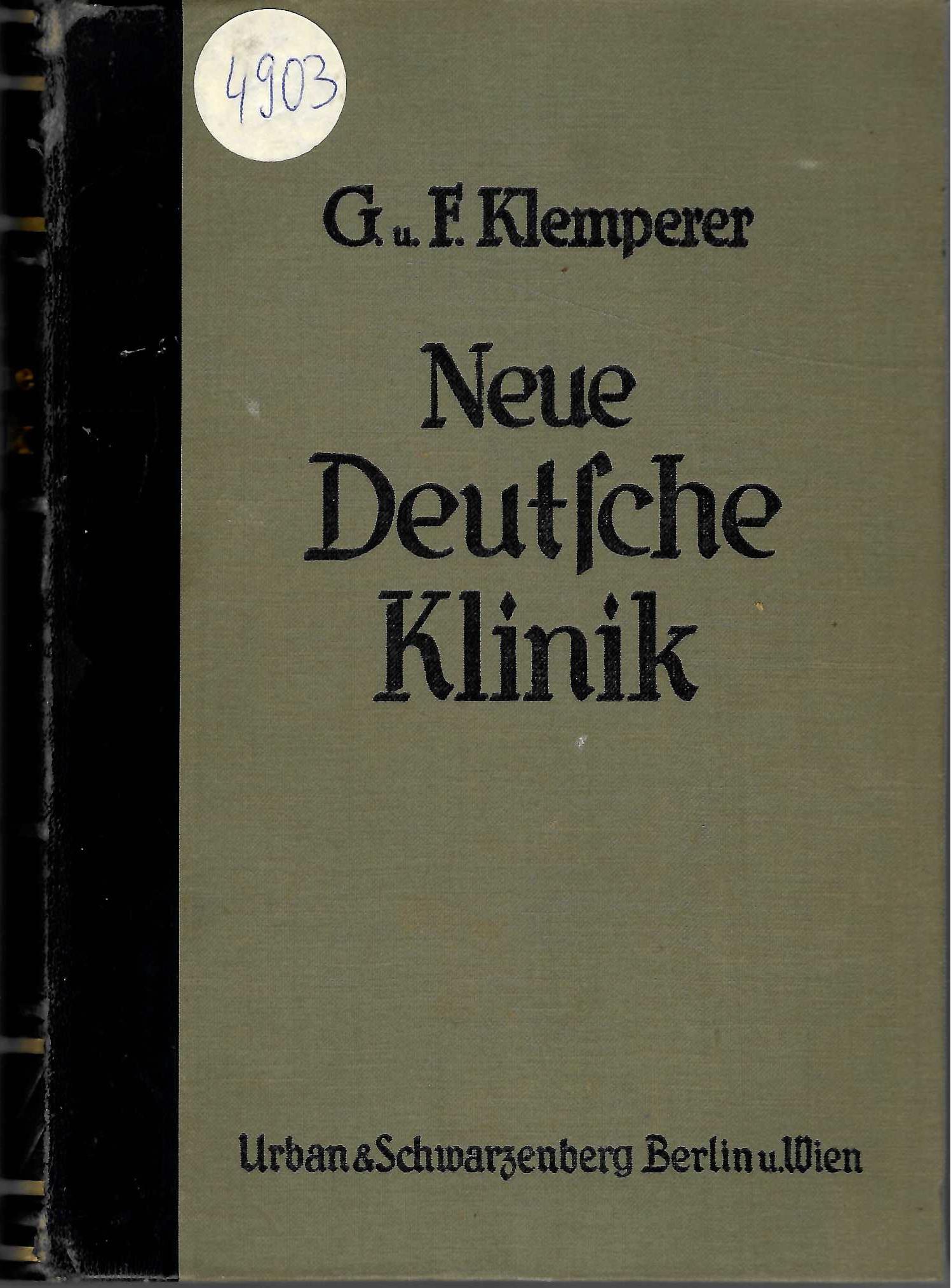  Neue Deutsche Klinik, b. 10