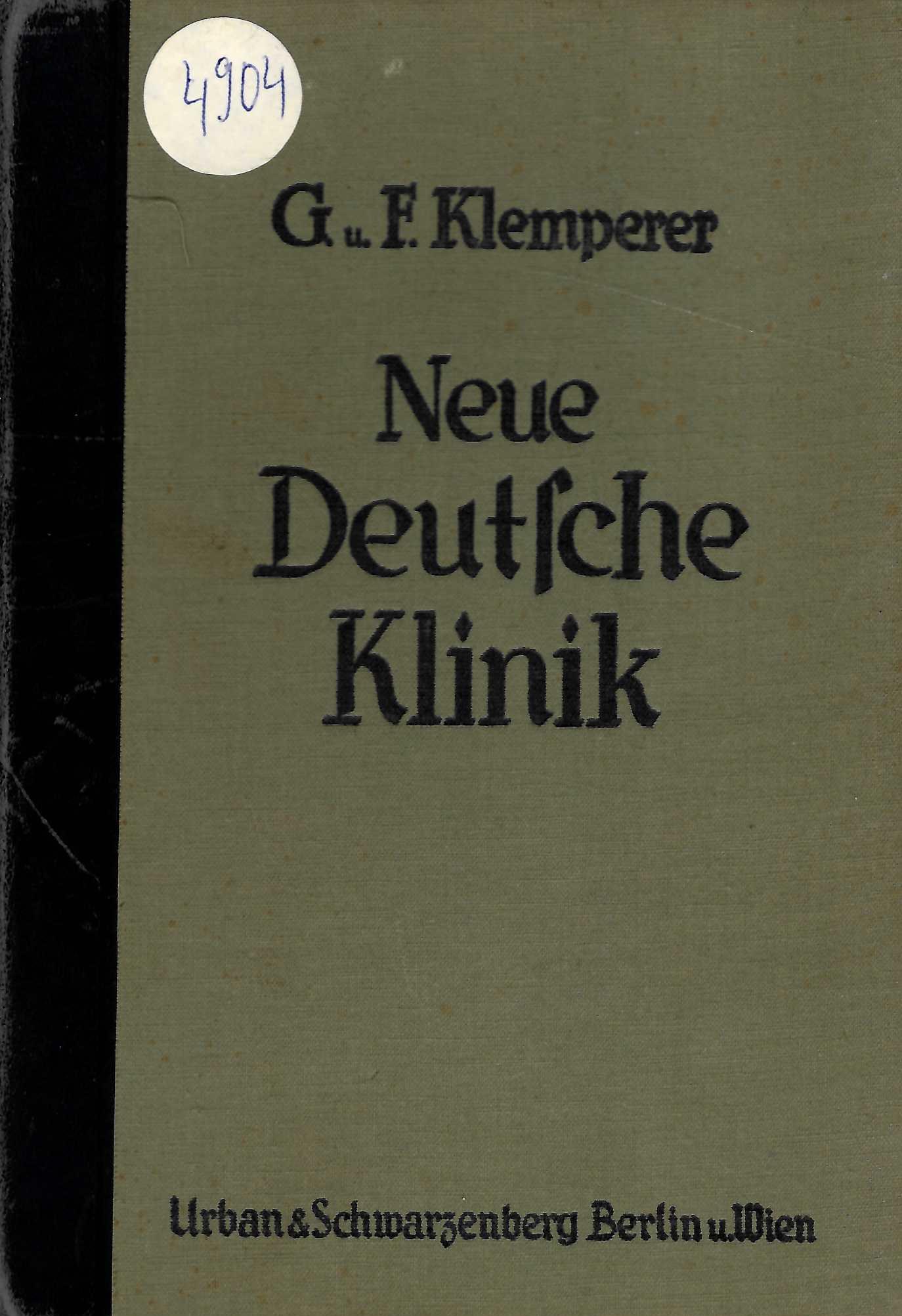  Neue Deutsche Klinik, b. 11