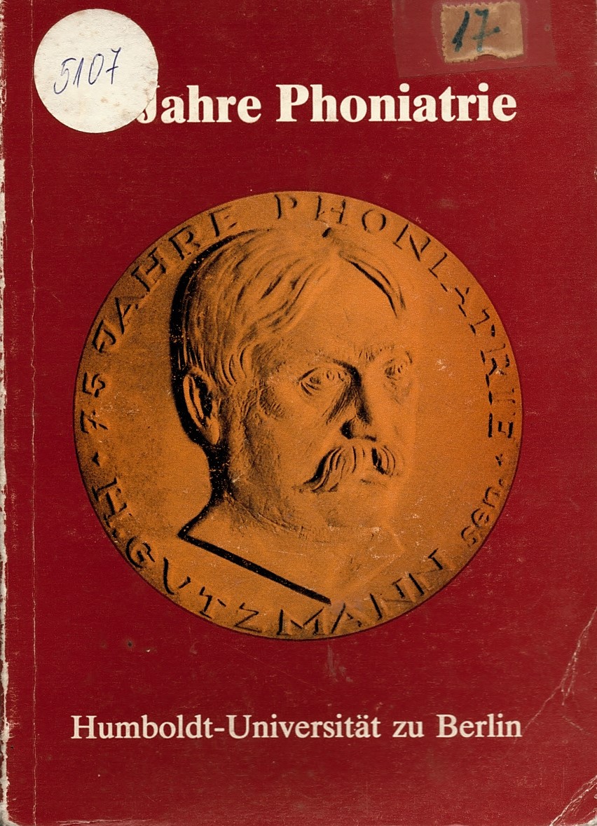  75 jahre Phoniatrie