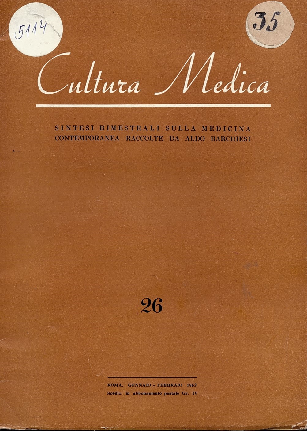  Cultura medica